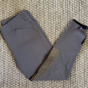 Tailored Sportsman Titanium Gray Equestrian Breeches